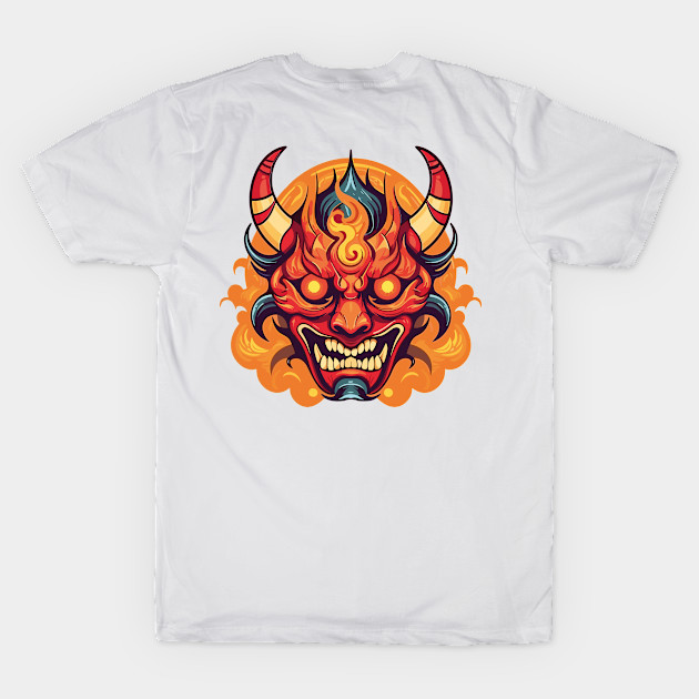 Infernal mask - Japanese demon by maasPat